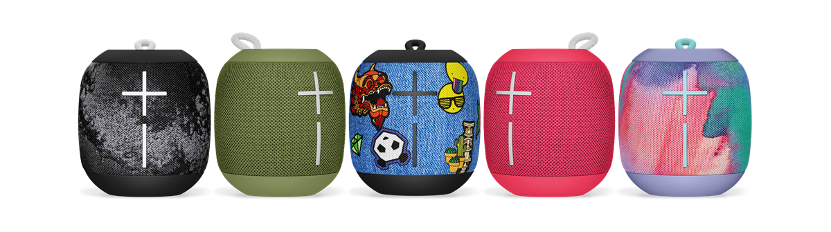 Ultimate Ears WONDERBOOM Freestyle Collection Family Row 