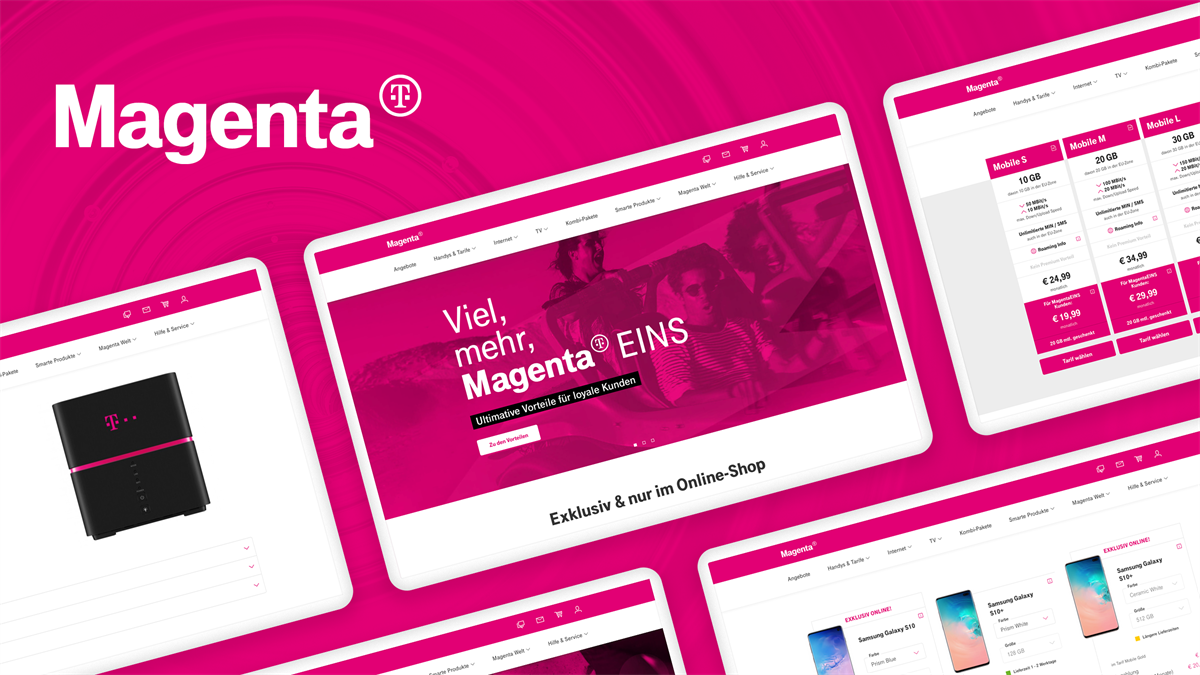 Magenta Website Consumer Desktop