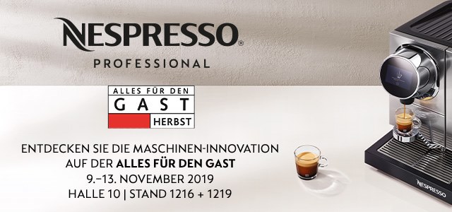 Nespresso Gast 2019