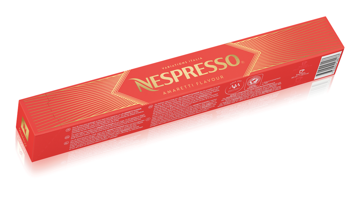 Nespresso VARIATIONS ITALIA Amaretti Flavour Schleife
