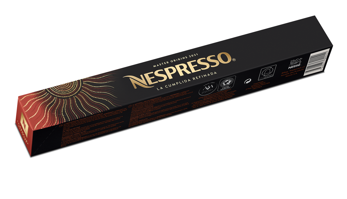 Nespresso MASTER ORIGINS La Cumplida Refinada