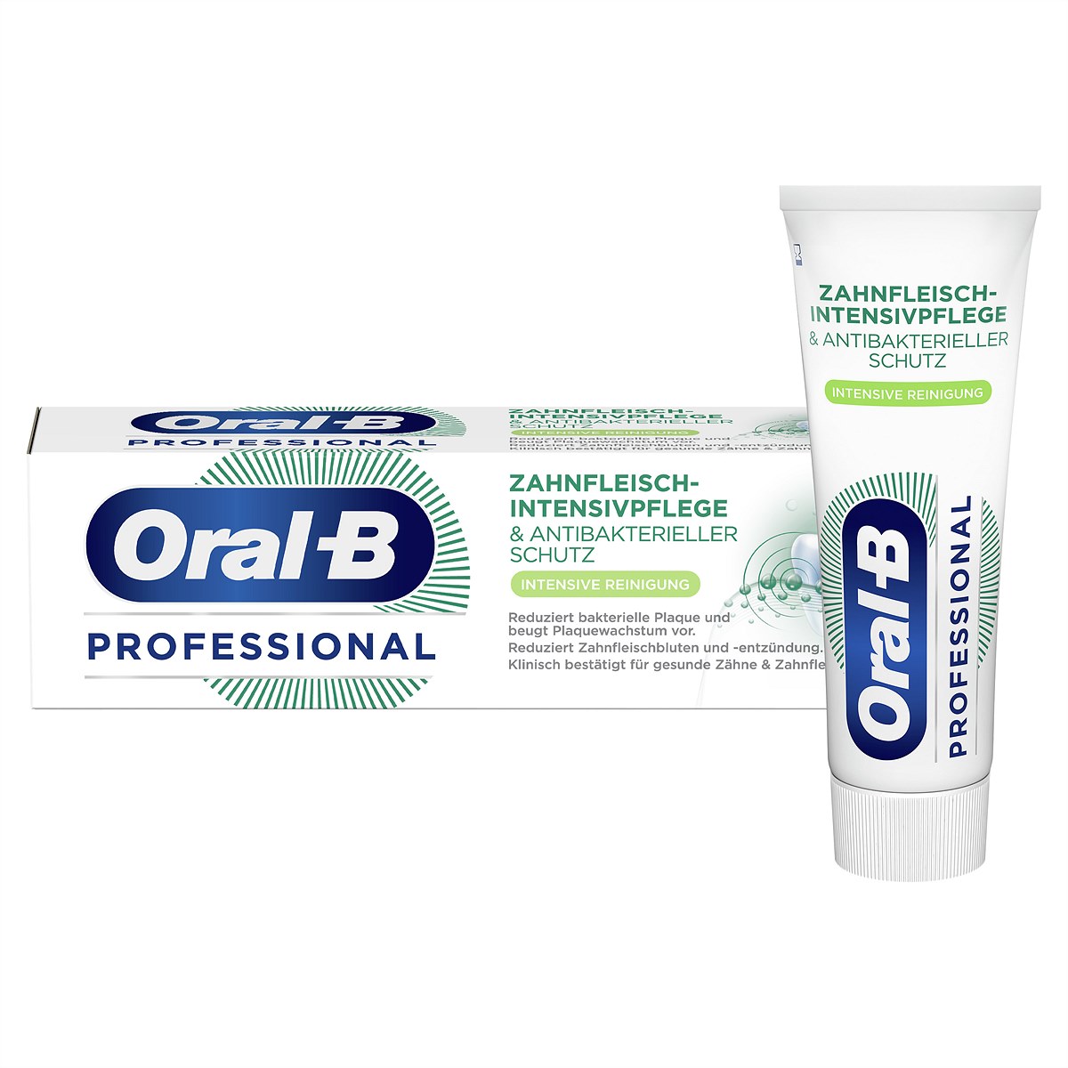 Oral-B Professional Zahnfleisch-Intensivpflege & Antibakterieller Schutz