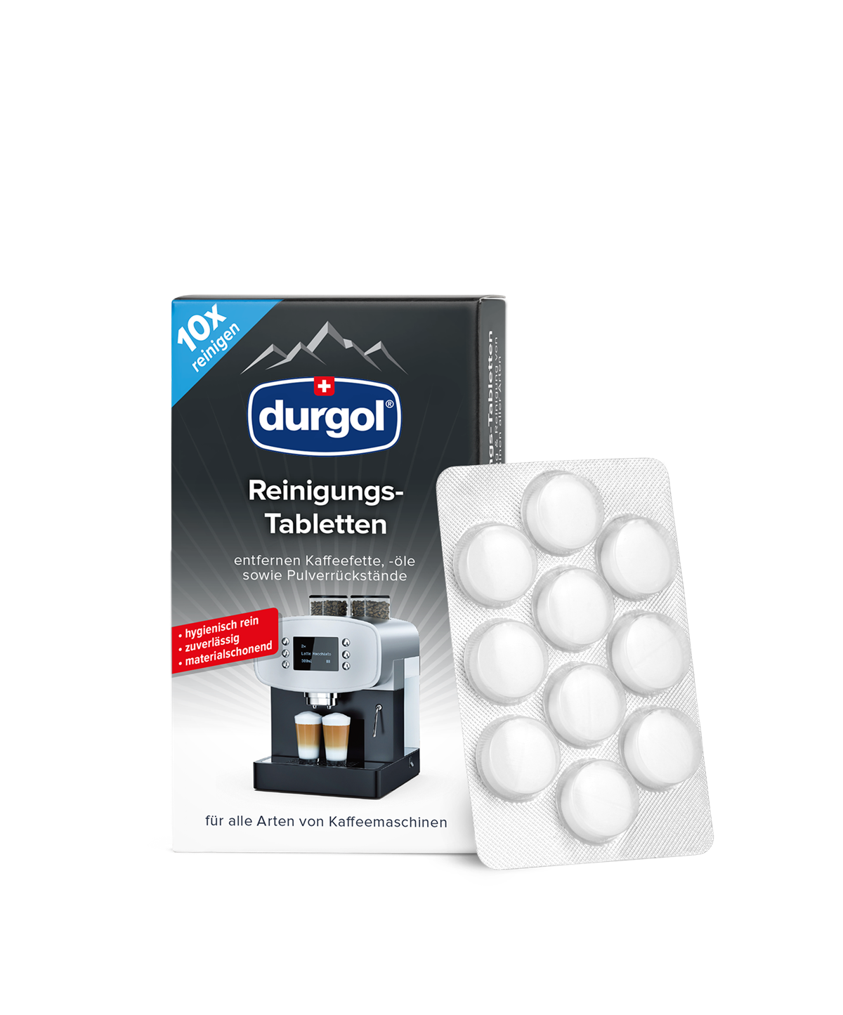 durgol Reinigungs-Tabletten ab jetzt bei Interspar und Spar Gourmet erhältlich (UVP: EUR 5,45)