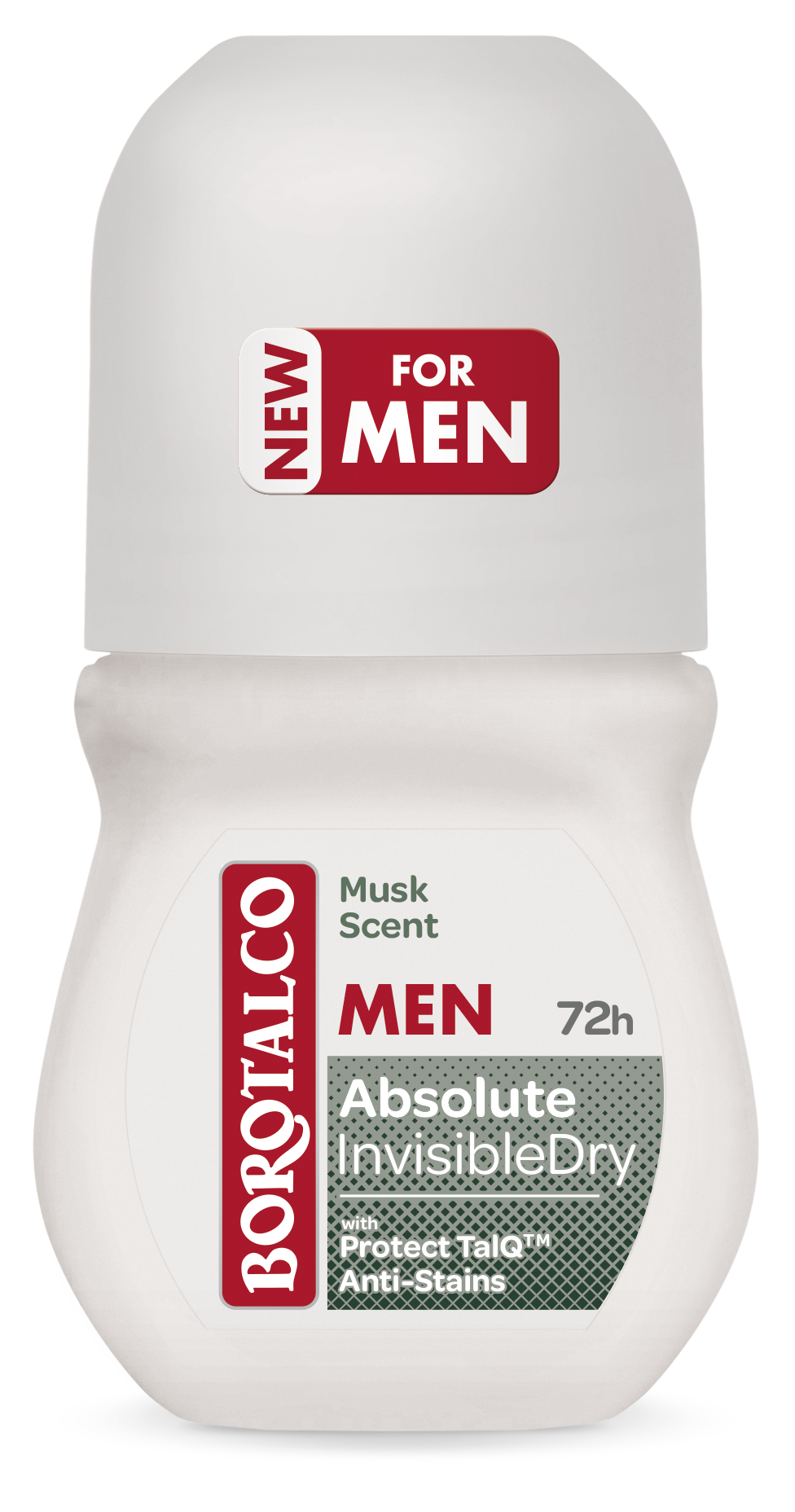 Borotalco MEN Absolute Invisible Dry mit Protect TalQ™
