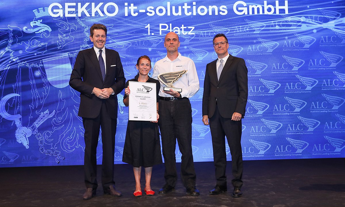 Sieger National Kleinbetriebe: Gekko-it-solutions GmbH