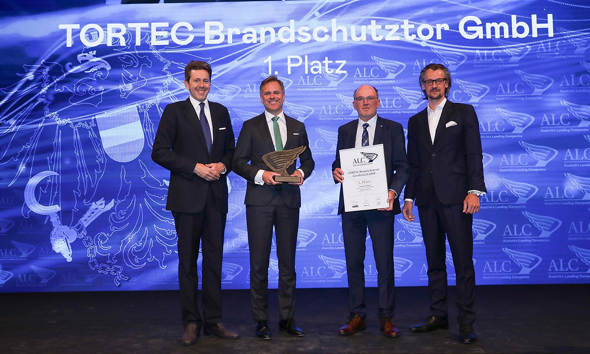 Sieger National Großbetriebe: Tortec Brandschutztor GmbH