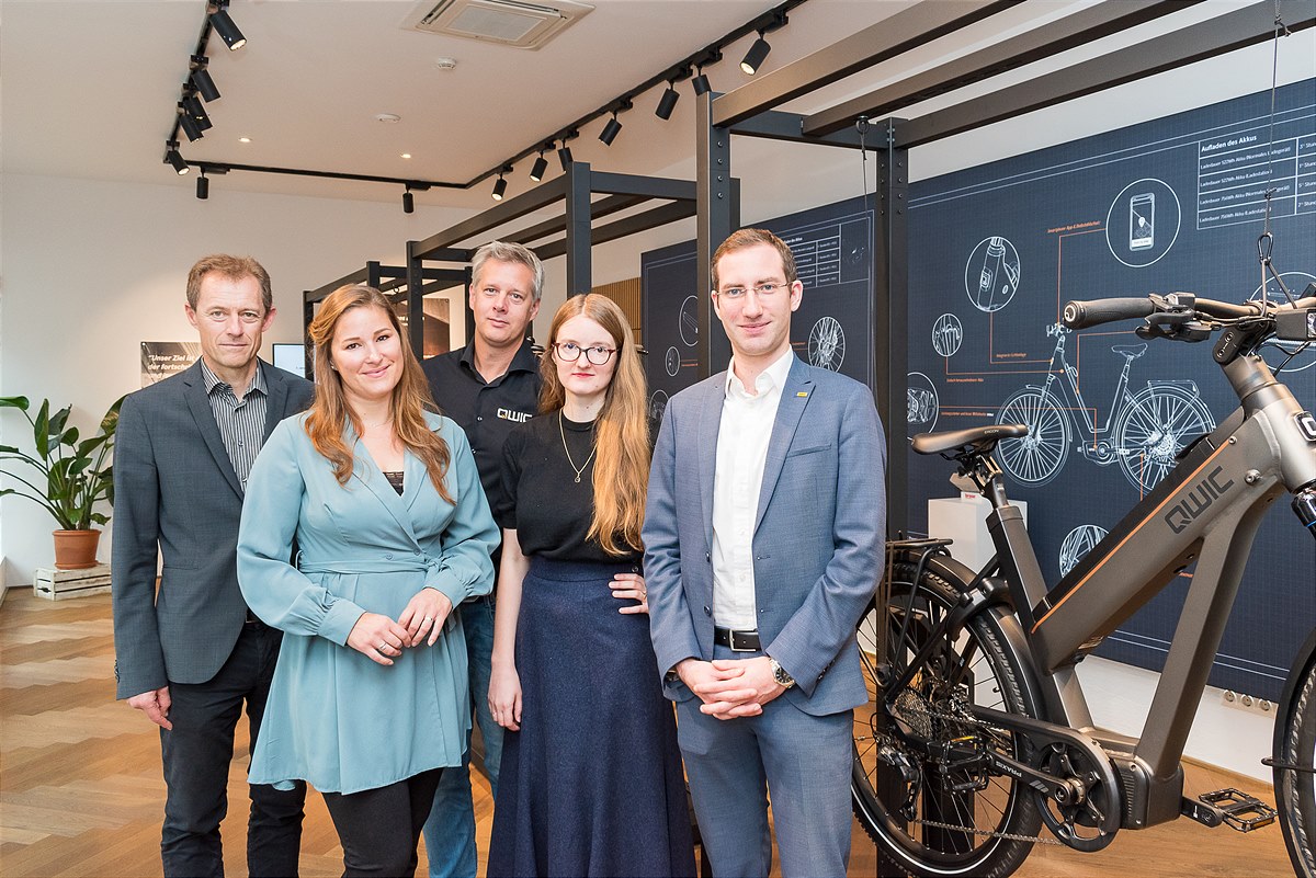 E-Bike Hersteller QWIC lud zur Podiumsdiskussion