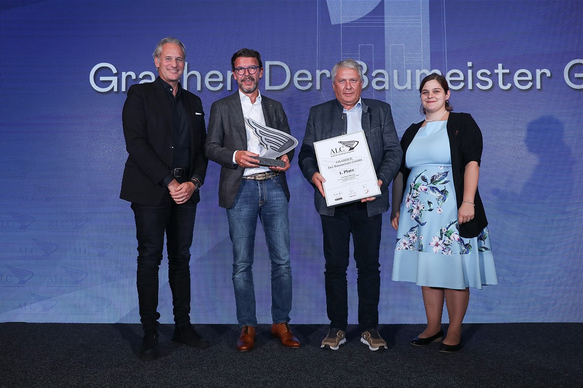 DP ALC Vorarlberg 1. Platz Kategorie National Großbetriebe Grabher, Der Baumeister GmbH