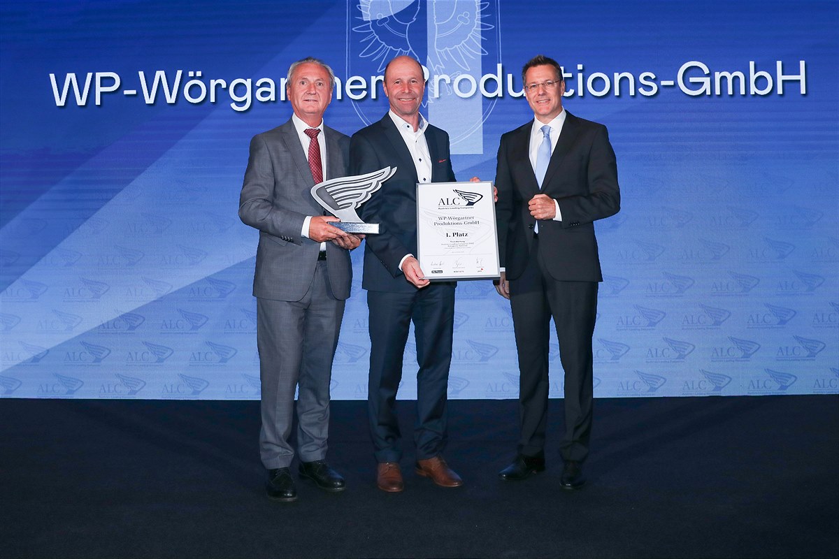 DP ALC Tirol 1. Platz National Großbetriebe WP-Wörgartner Produktions-GmbH