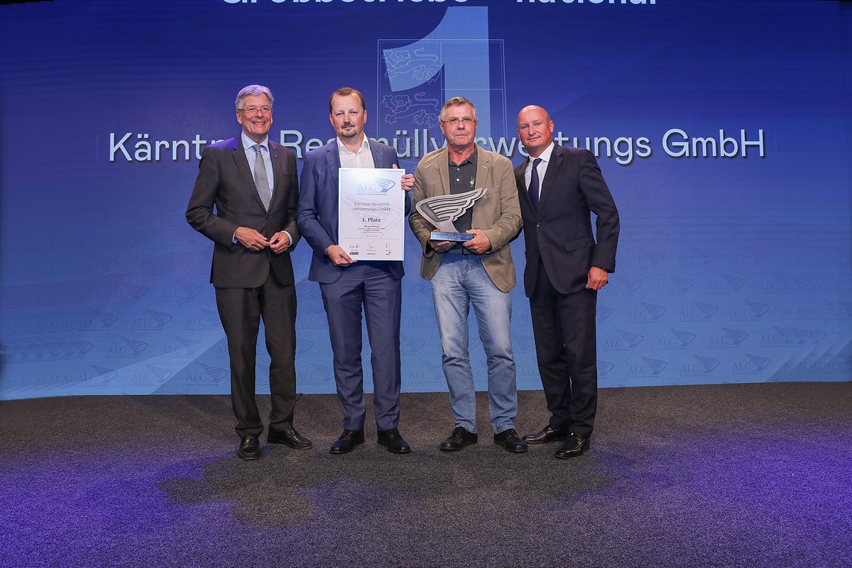 DP ALC Kärnten 1. Platz National Großbetriebe Kärntner Restmüllverwertung GmbH