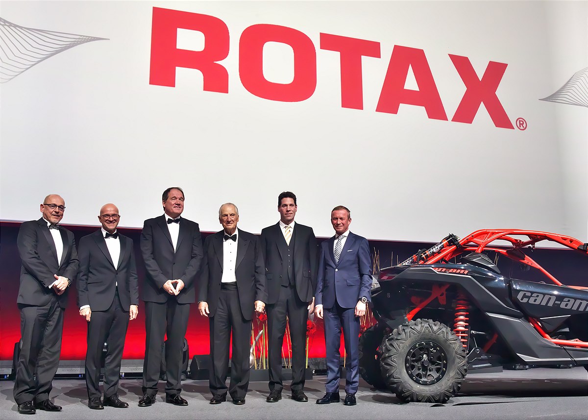 BRP-Rotax feiert 102 Jahre Erfolgsgeschichte im Rahmen einer festlichen Gala in Wels.
