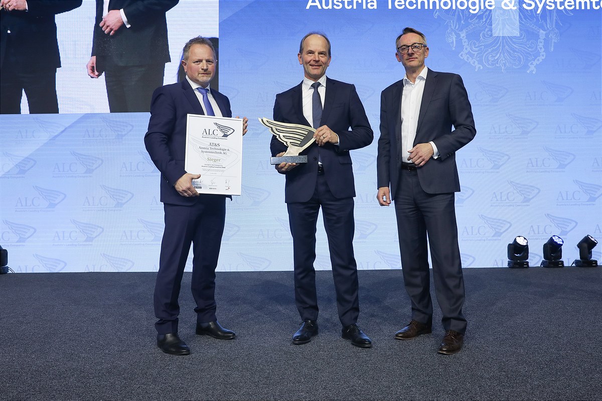 ALC Österreich börsennotierte Unternehmen - Sieger Wertsteigerung AT&S AG aus der Steiermark