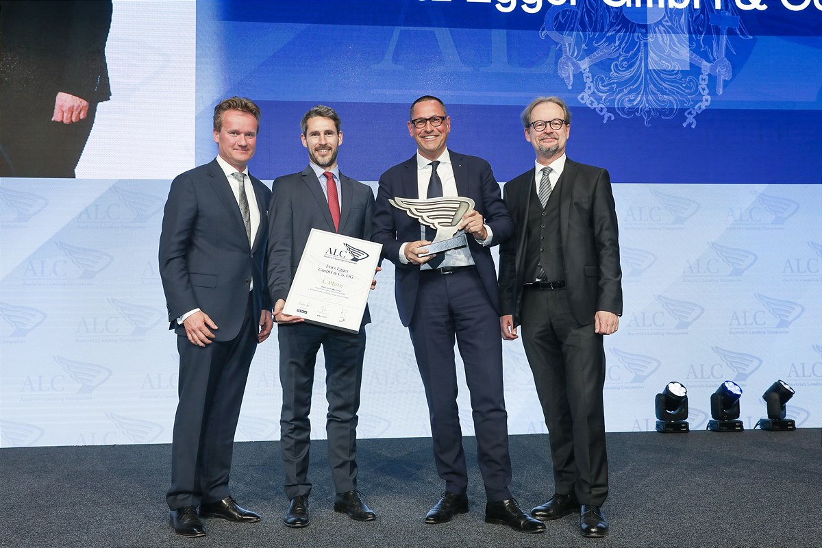 ALC Österreich 1. Platz International FRITZ EGGER GmbH & Co. OG aus Tirol