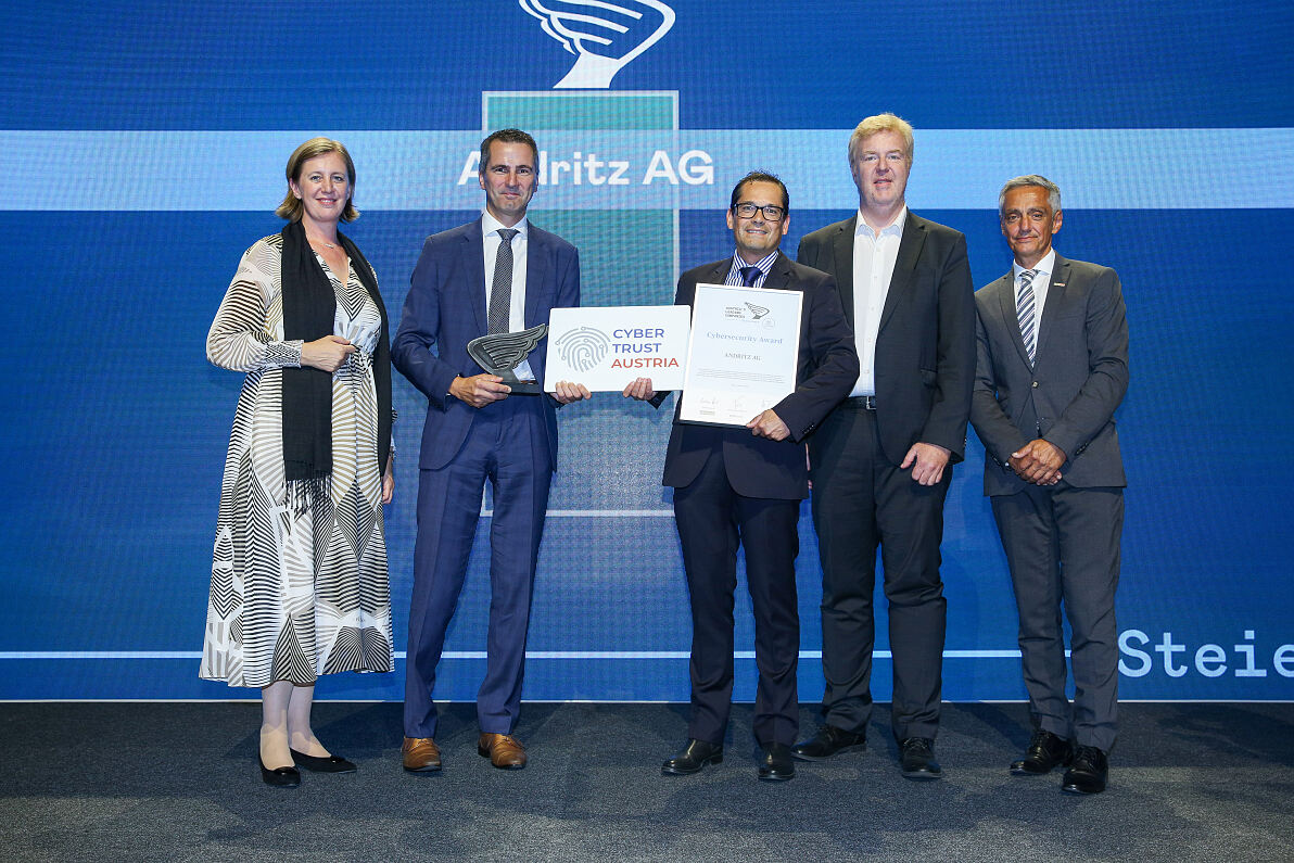 ALC Cybersecurity Award für die Andritz AG